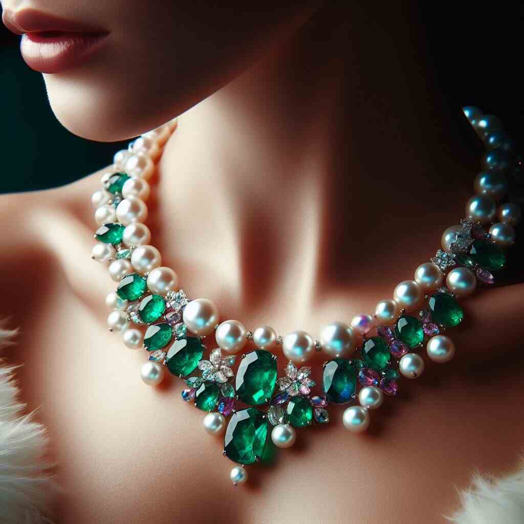 emerald and pearl jewelry 1