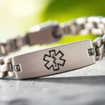 Magnetic medical ID bracelet