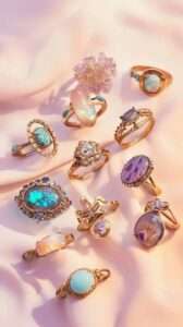 ocean inspired rings 1