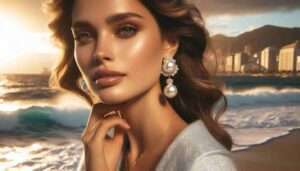 south sea pearl earring 1