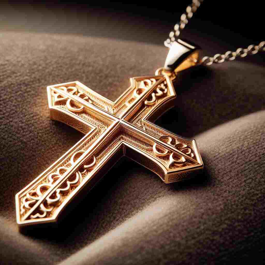 waterproof cross necklace 