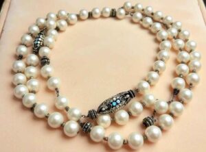 Vintage 1928 Pearl Necklace