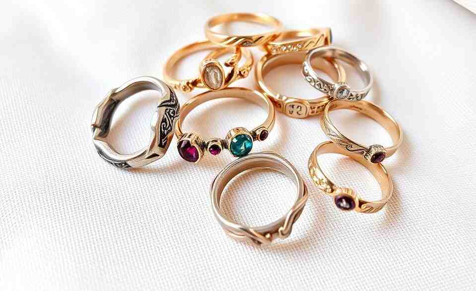anxiety rings for women's