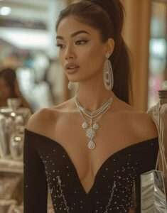 pearl drop earrings wedding