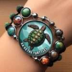 save the turtle bracelet