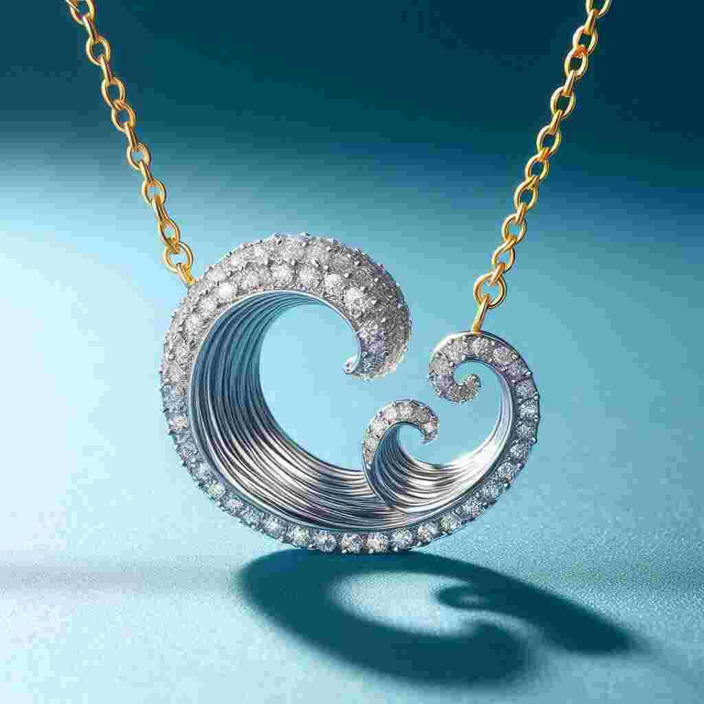 Wave Jewelry: Necklace