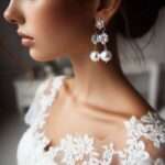 pearl wedding earrings