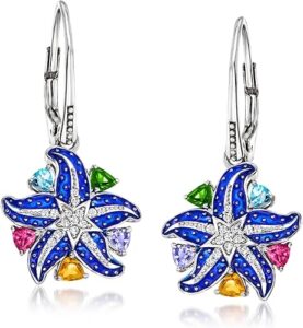 Ocean themed Starfish Earrings