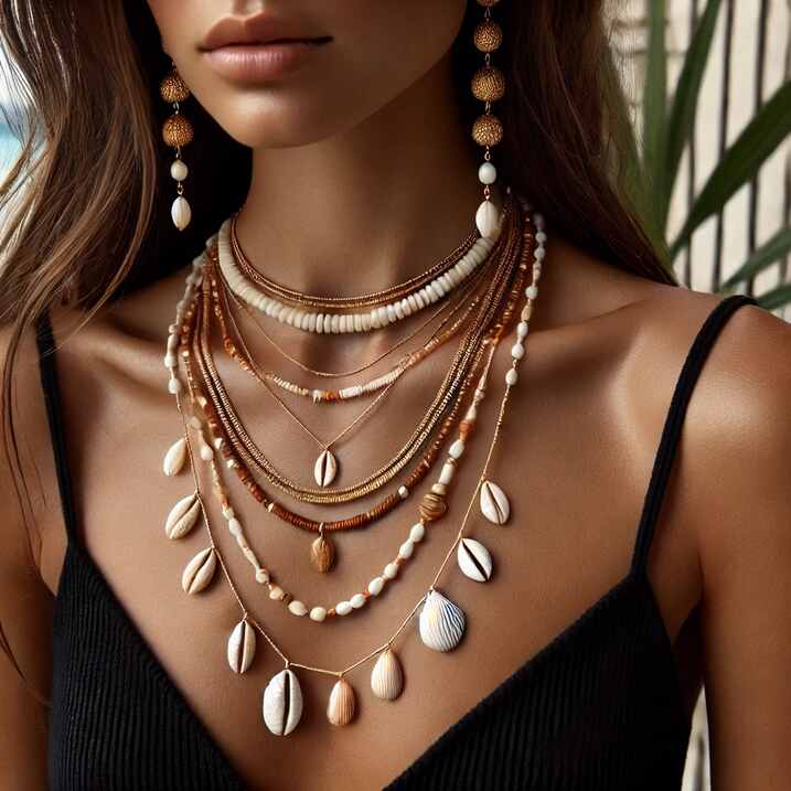 Beach Beads Necklaces