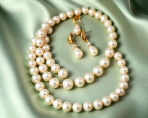 white pearl jewelry for women