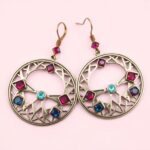 Fashionable Half Circle Earrings