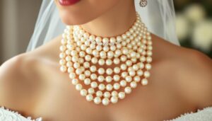 bridal pearl necklaces
